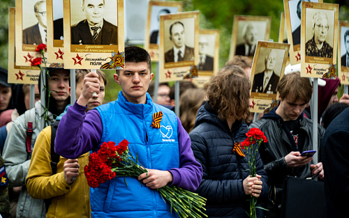 Годовщину Великой Победы отметили в МАИ