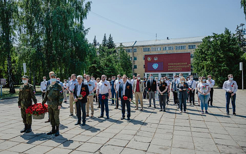 В МАИ почтили память погибших в Великой Отечественной войне